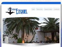 Tablet Screenshot of elpatiodezequiel.com